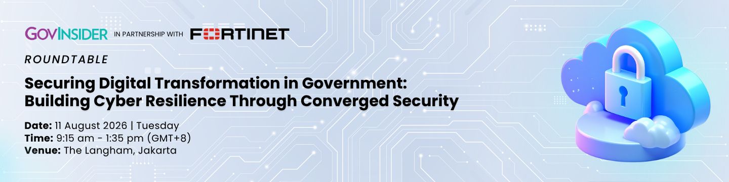 event banner for Securing Digital Transformation in Government: ​Building Cyber Resilience Through Converged Security ​